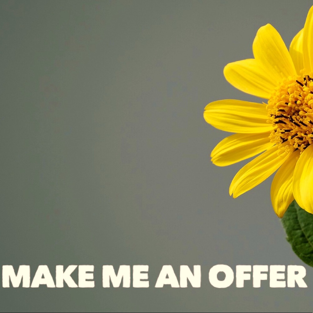 Make me an offer!🌻